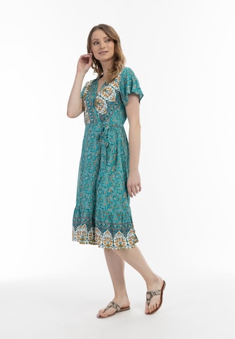 usha FESTIVAL Summer Dress in Green