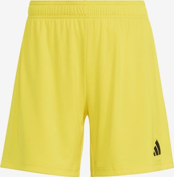 geltona ADIDAS PERFORMANCE Laisvas Sportinės kelnės 'ENT26': priekis