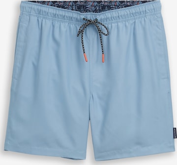 TOM TAILOR Badeshorts in Blau: Vorderseite