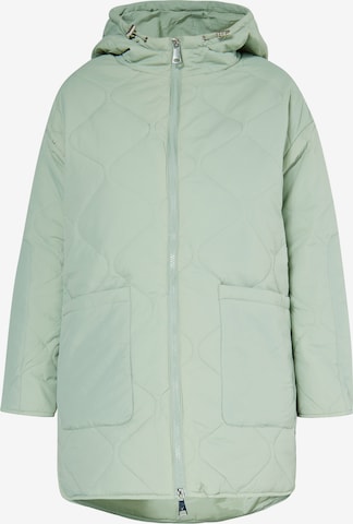 usha WHITE LABEL Between-Season Jacket 'Pryam' in Green: front