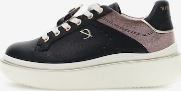 CAFè NOIR Platform trainers in Black: front