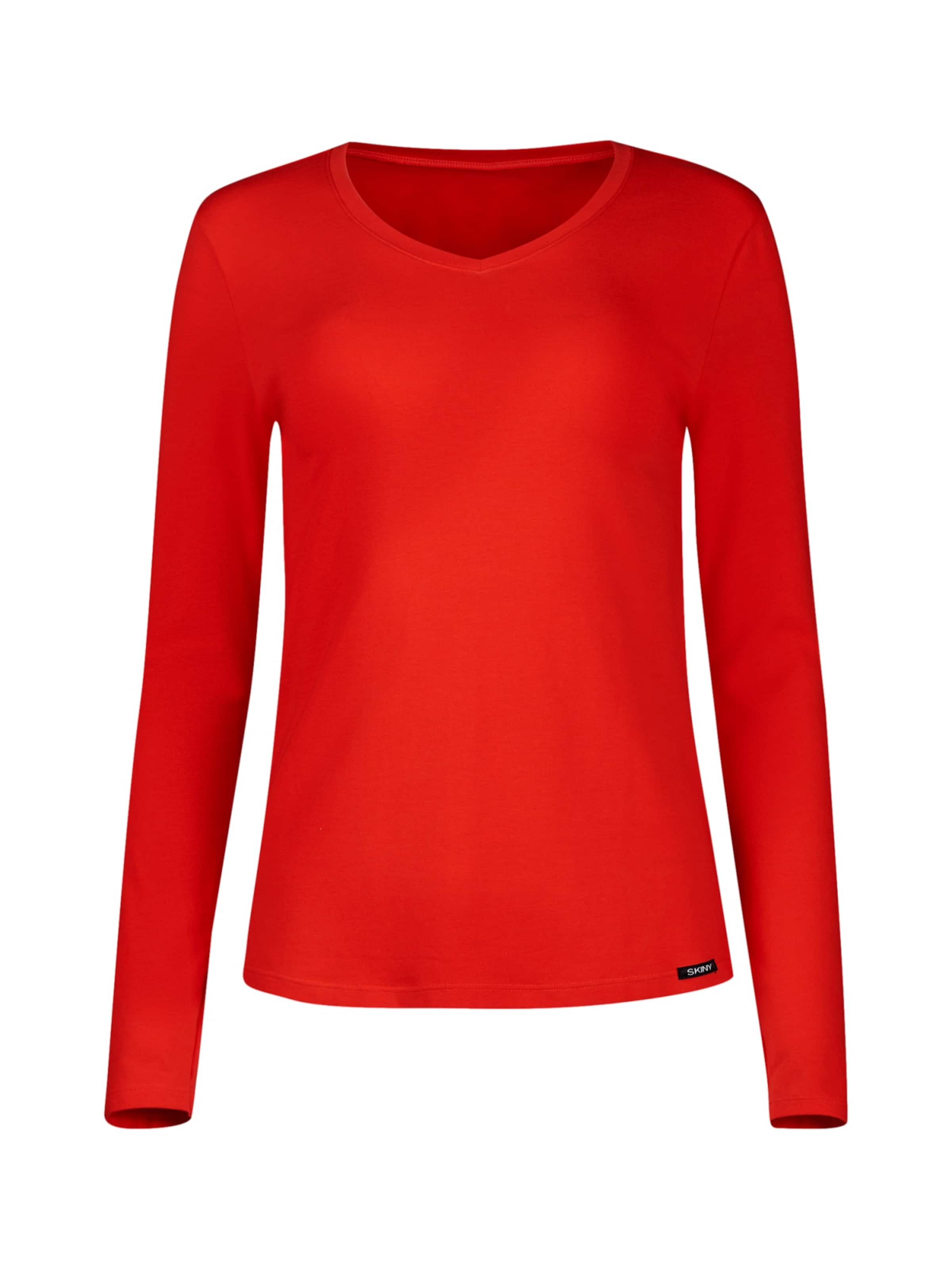Skiny - Camiseta para dormir en rojo: frente