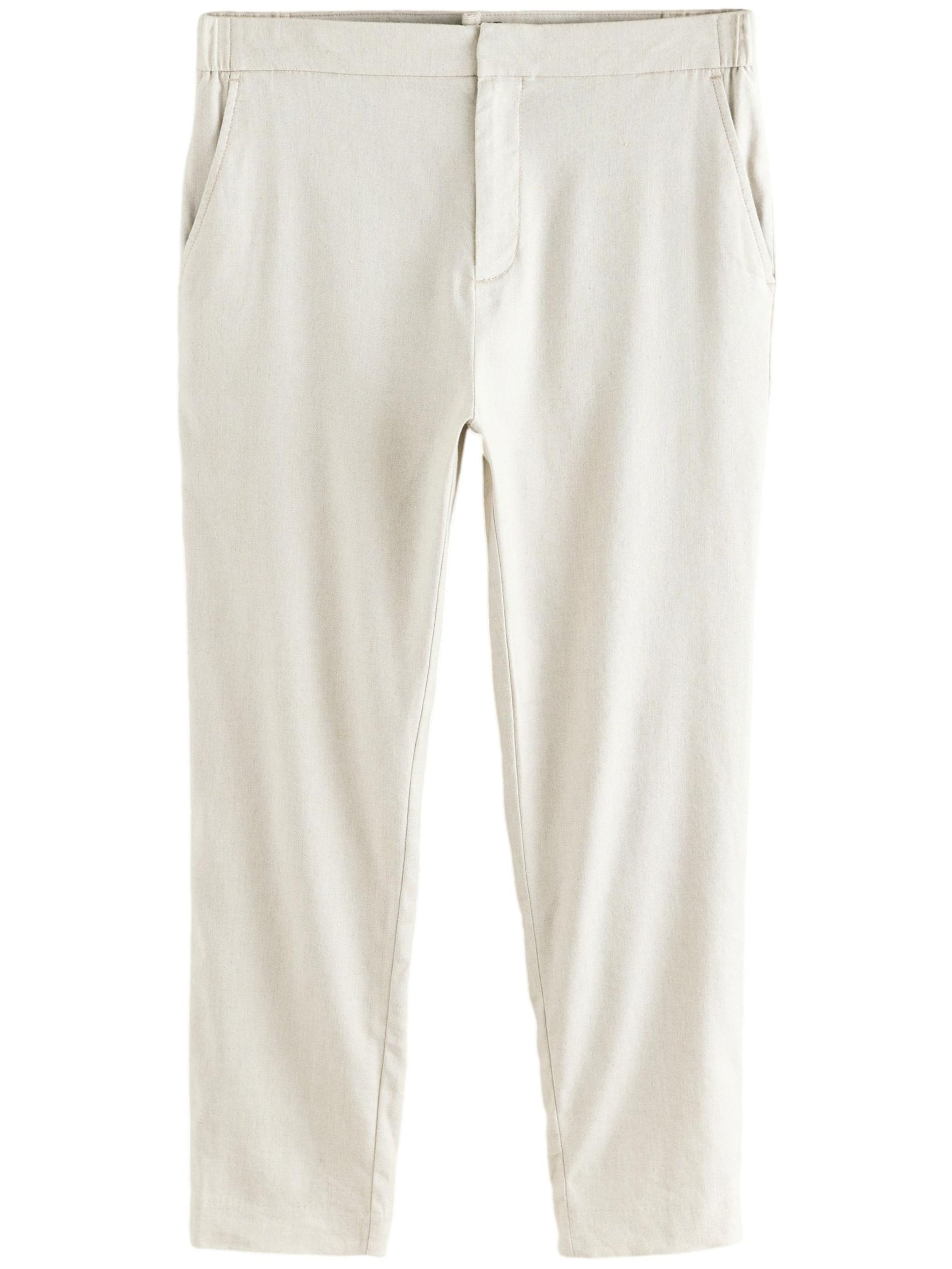 Next Chino trousers in Beige: front