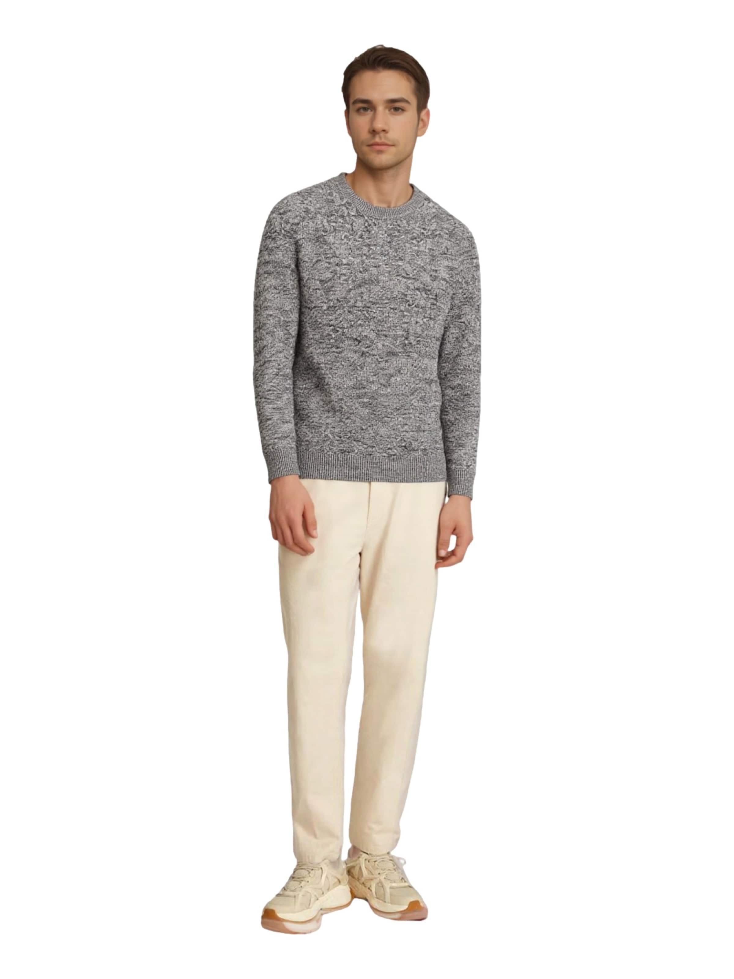 Key Largo Pullover 'Como' i grå