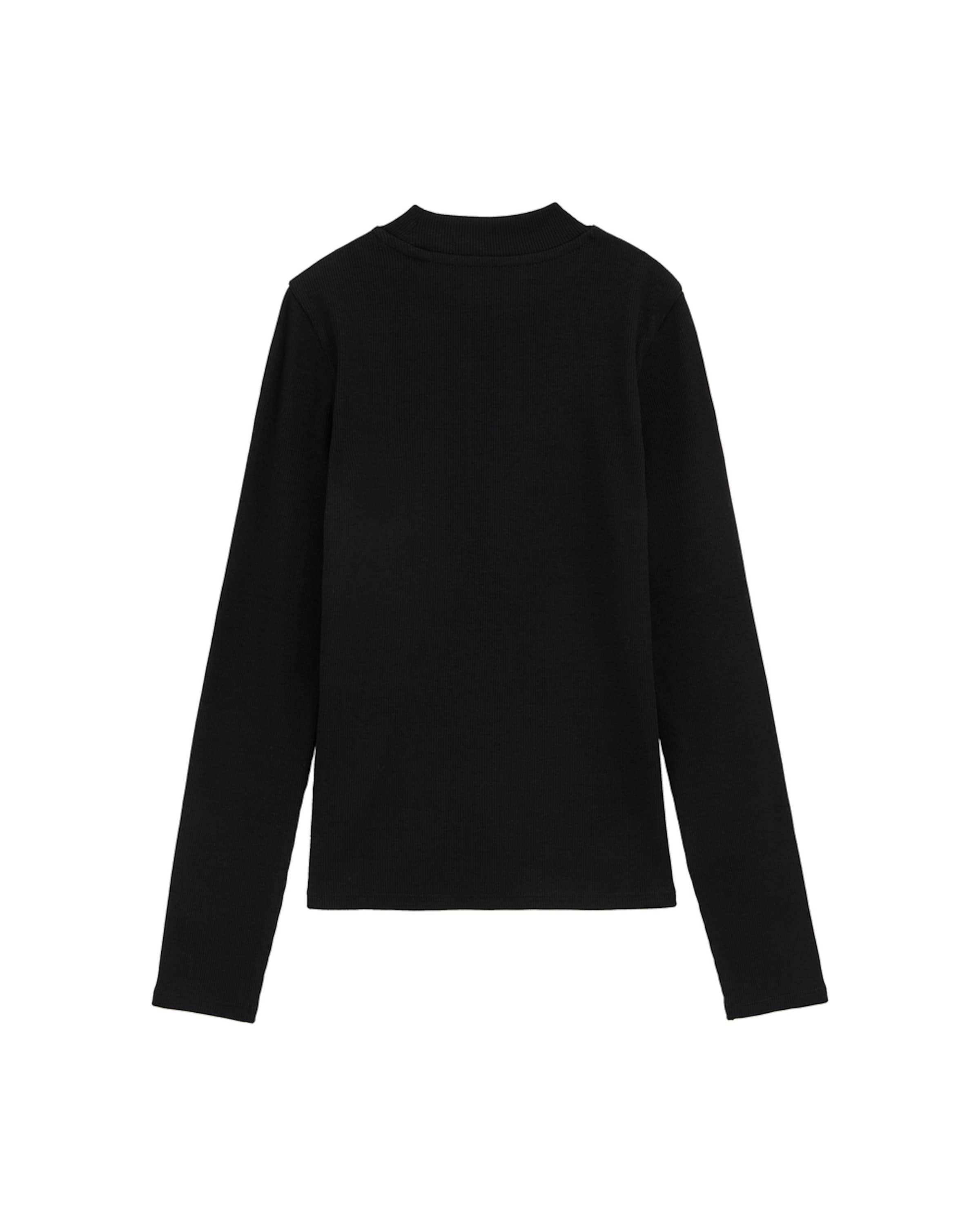 T-Shirt WE Fashion en noir : devant