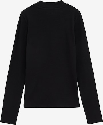 WE Fashion Majica | črna barva: sprednja stran