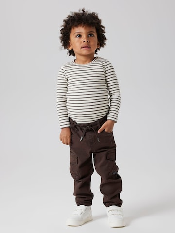 NAME IT Tapered Trousers 'NMMBen' in Brown