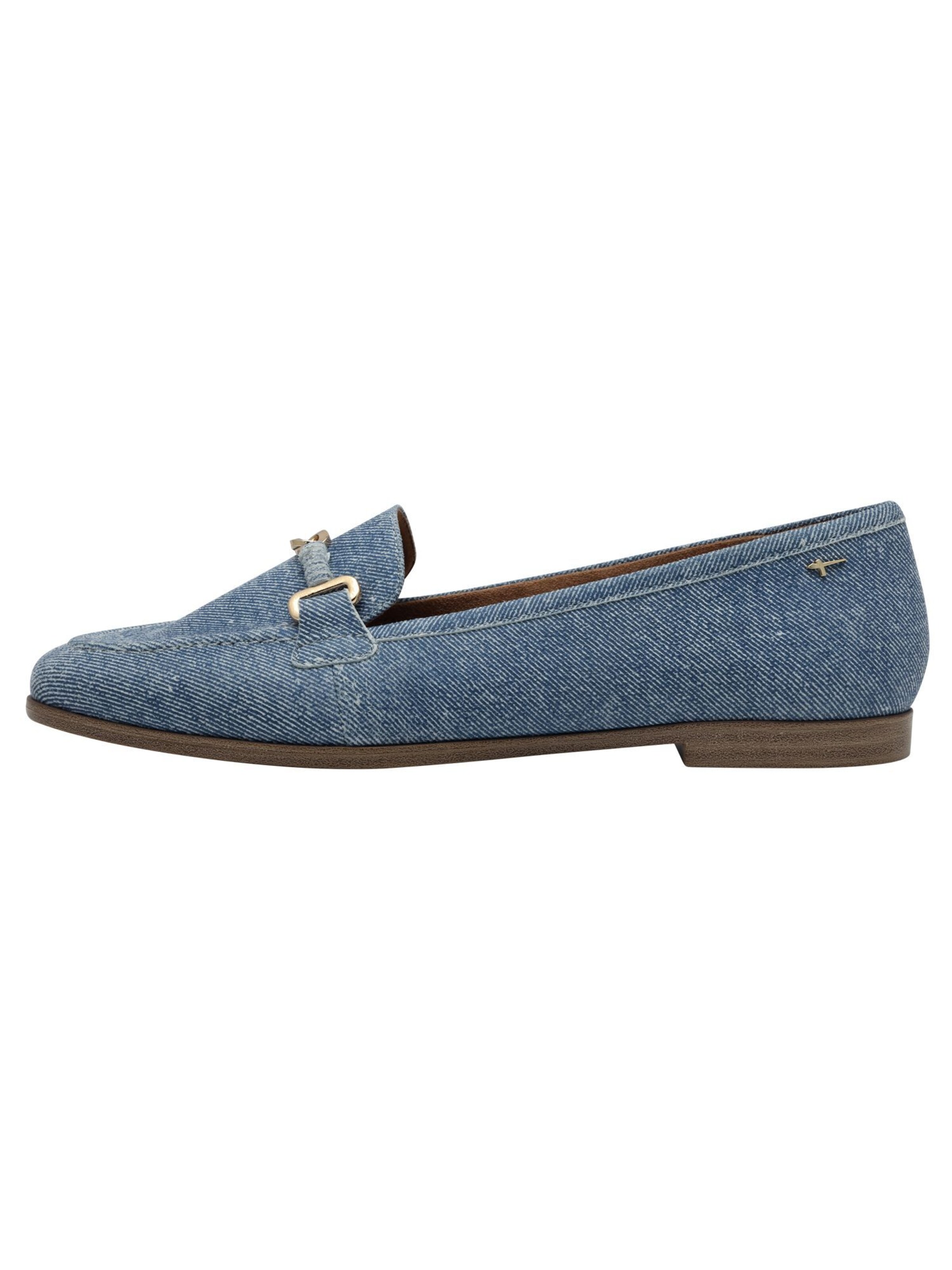 Tamaris Classic Flats in Blue
