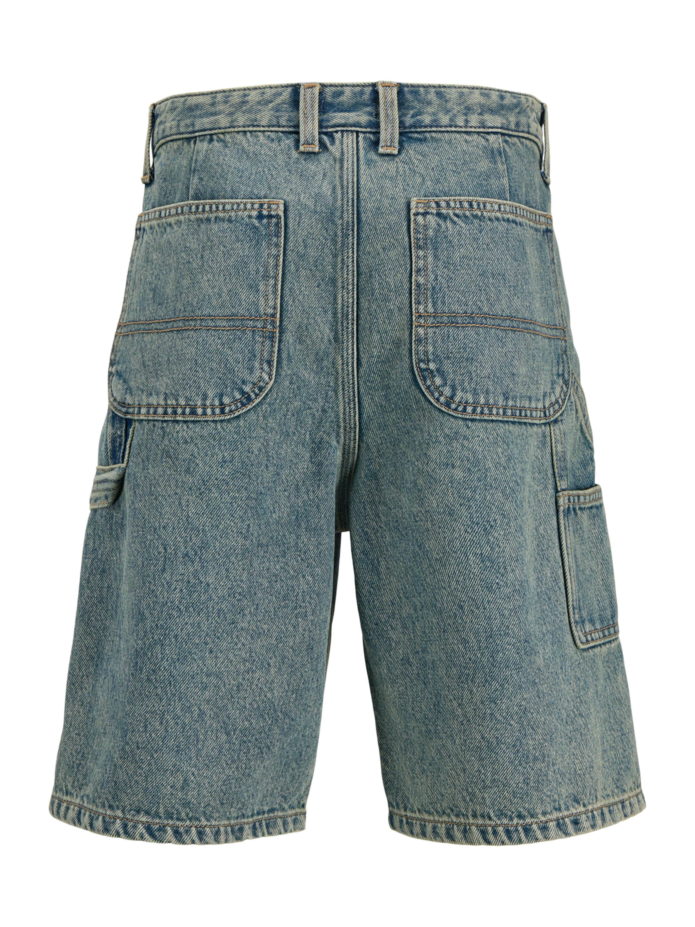 Jack & Jones Junior Regular Jeans 'JJIALEX JJCARPENTER' i blå