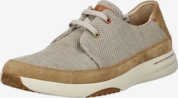 CLARKS Sneakers laag in Beige: voorkant