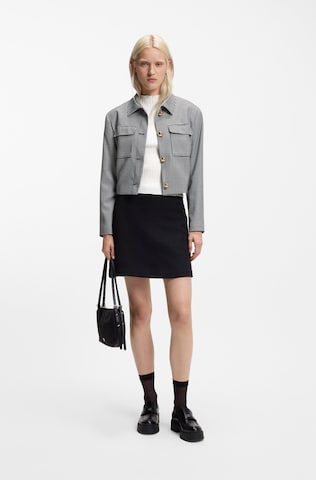 HUGO Sweater 'Sarphapilk' in White