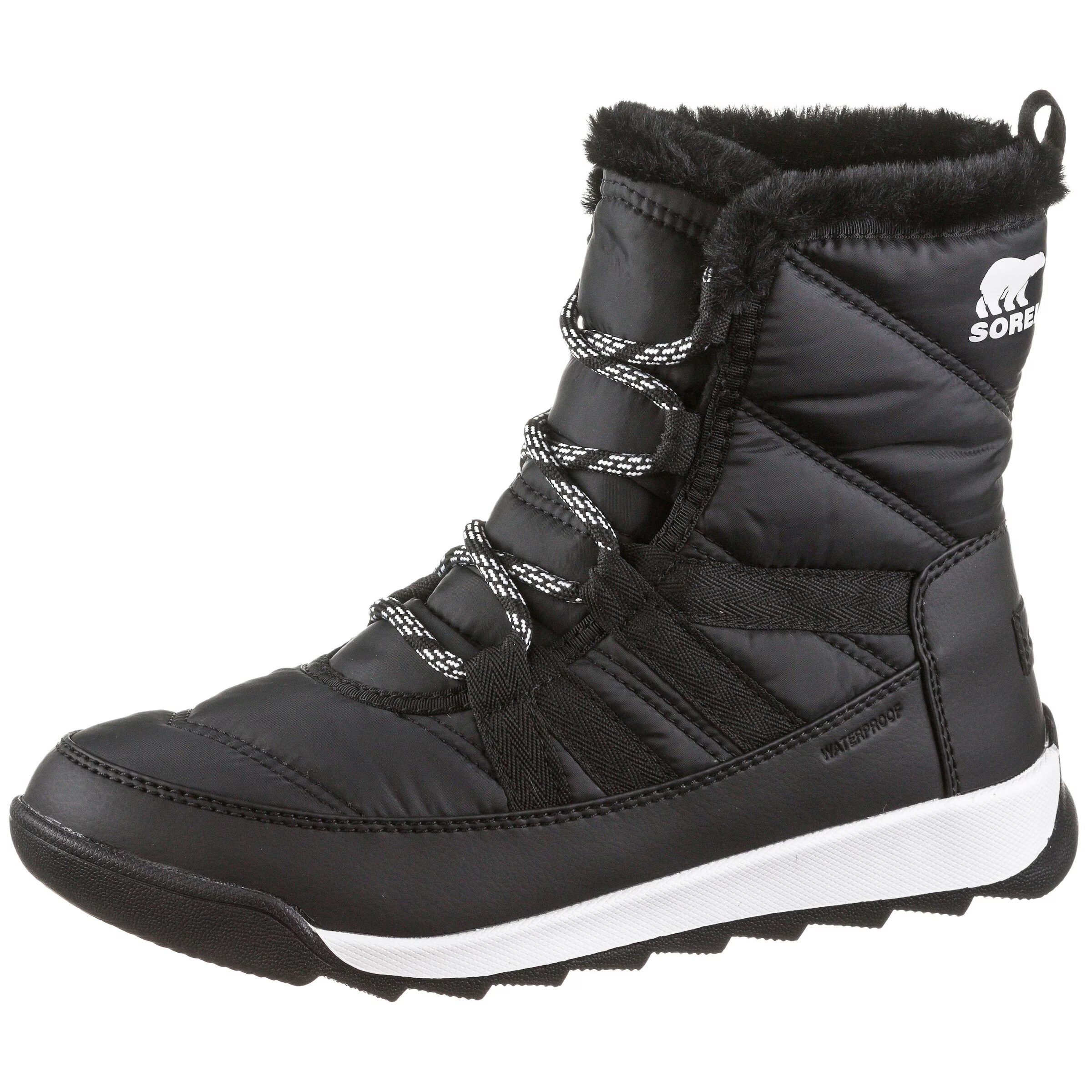 Bottines à lacets 'Whitney II' SOREL en noir : devant