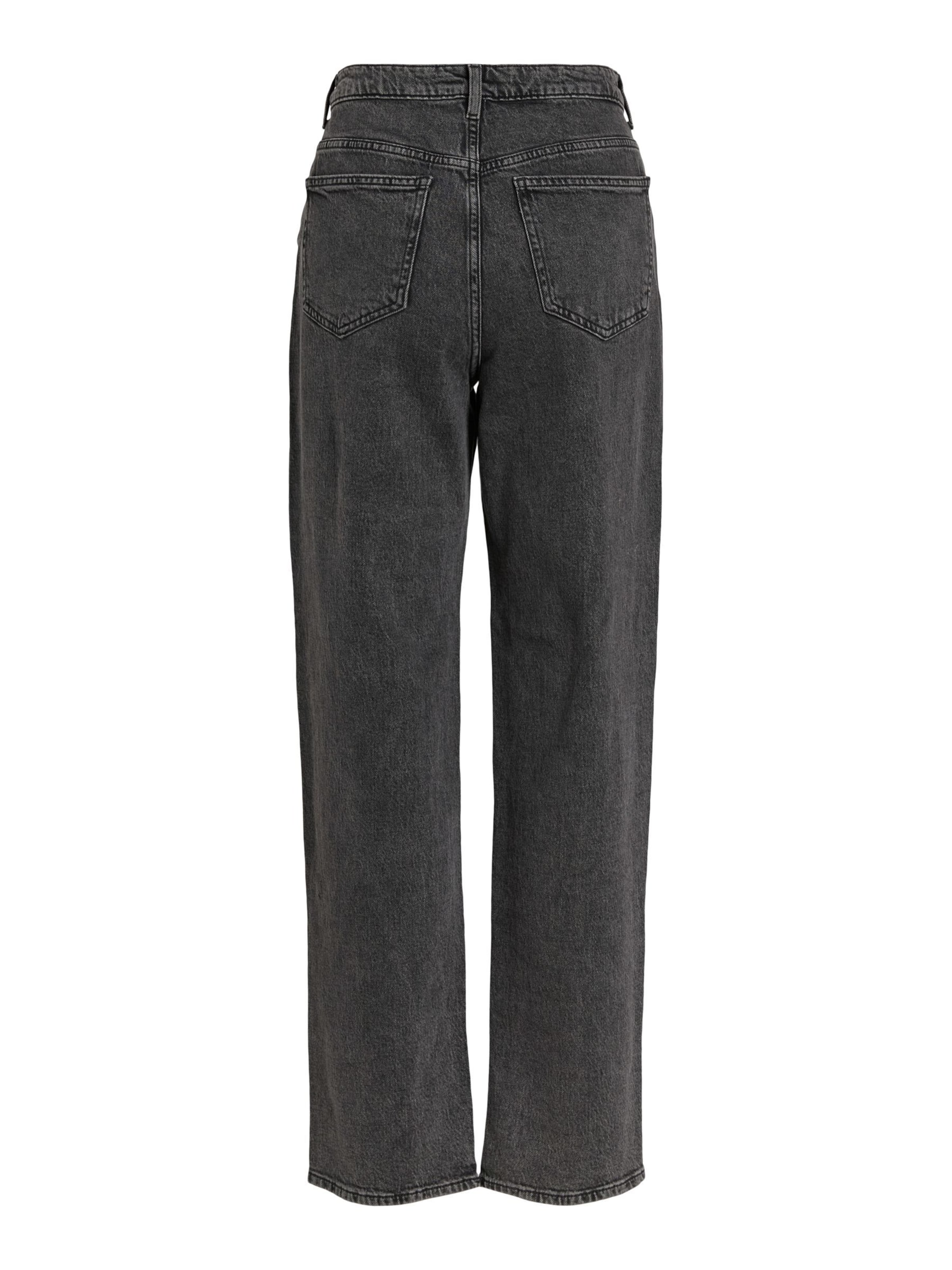 pelēks VILA Vaļīgs piegriezums Džinsi 'VIKELLY '