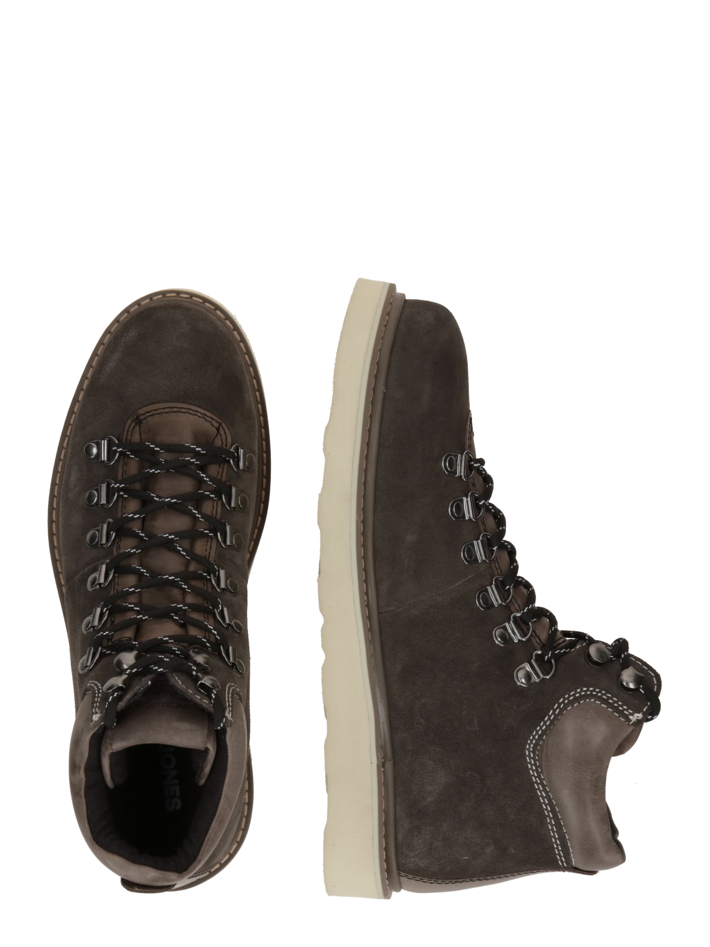 Boots stringati 'JFWCHORLTON' di JACK & JONES in grigio