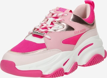 STEVE MADDEN Sneakers laag 'PROGRESSIVE' in Roze: voorkant