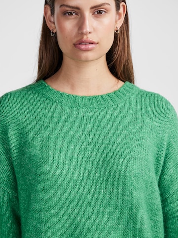 PIECES Pullover 'NANCY' i grøn