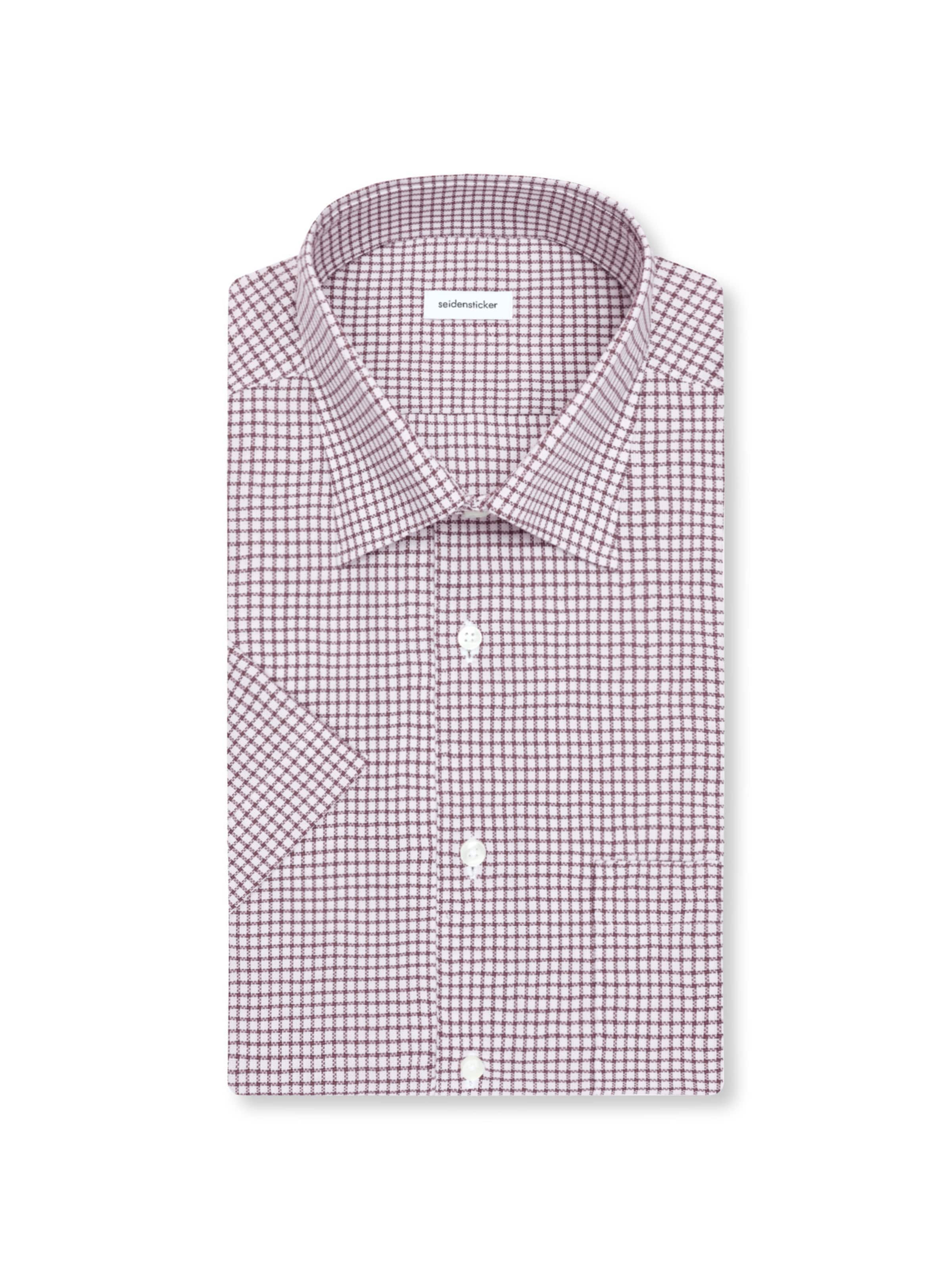 SEIDENSTICKER Regular fit Business shirt 'Classic Essentials' in Brown