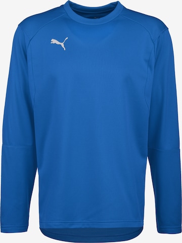 PUMA Sportsweatshirt 'Liga' in Blauw: voorkant
