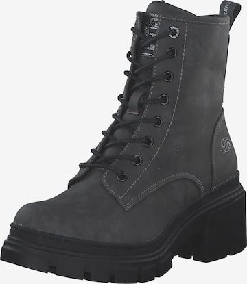 Stivaletto stringato di Dockers by Gerli in grigio: frontale