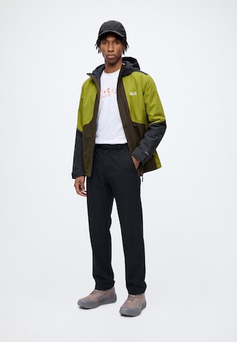 JACK WOLFSKIN Яке Outdoor 'STONETRAIL' в зелено