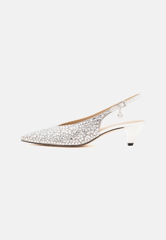 Décolleté sling 'TONYA' di MICHAEL Michael Kors in grigio: frontale