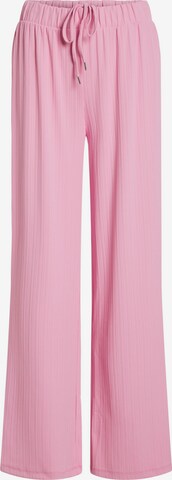 VILA Trousers 'Ofelia' in Pink: front