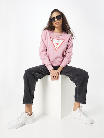 GUESS Sweatshirt in Roze