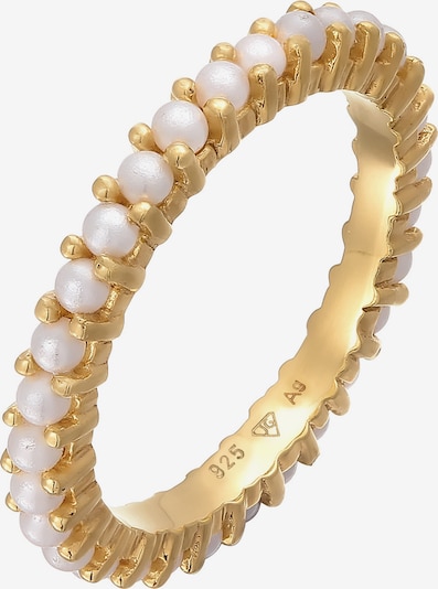 ELLI Prsteň - zlatá / perlovo biela, Produkt