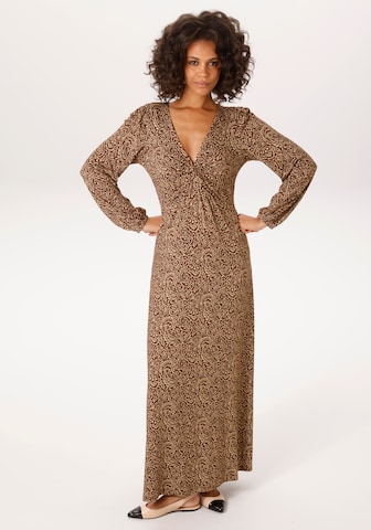 Aniston CASUAL Dress in Brown: front