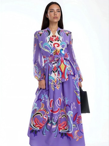 MSN Collection Dress in Purple