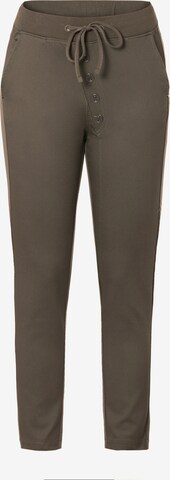 TATUUM - Tapered Pantalón 'Naziri' en verde: frente