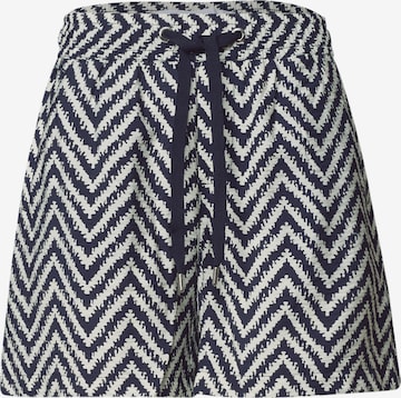 STREET ONE Pants 'Emee' in Blue: front