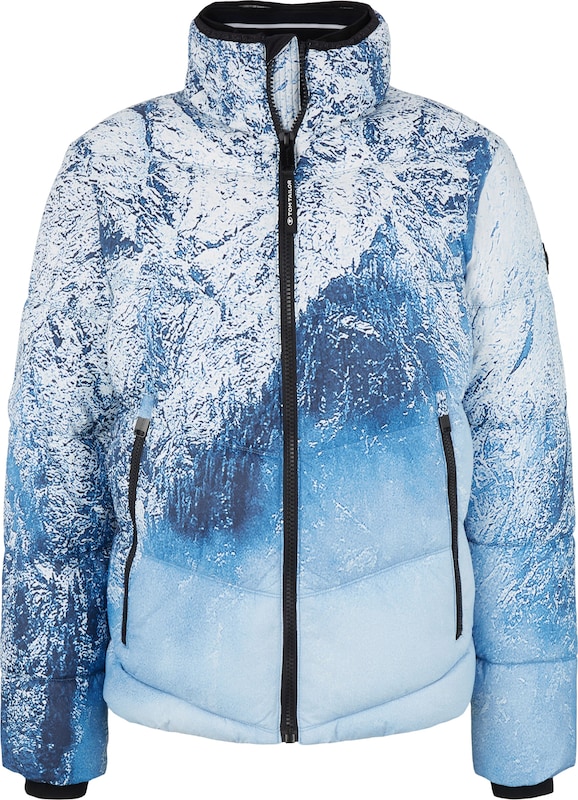 TOM TAILOR Jacke in Blau Hellblau TOM TAILOR Jacke in Blau Hellblau