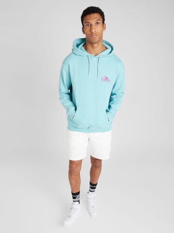 QUIKSILVER Sweatshirt 'APOG HERITAGE' in Blau