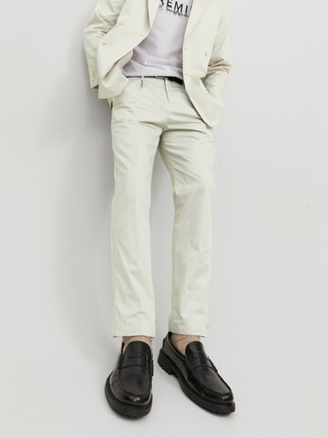 JACK & JONES Regular Bandplooibroek 'Hank' in Beige