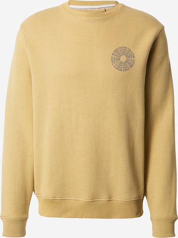 BLEND Sweatshirt in Yellow: front