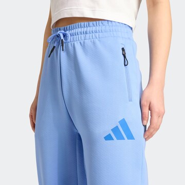 ADIDAS SPORTSWEAR Tapered Pants 'Z.N.E.' in Blue