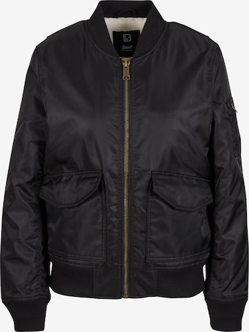 Veste mi-saison Brandit en noir : devant