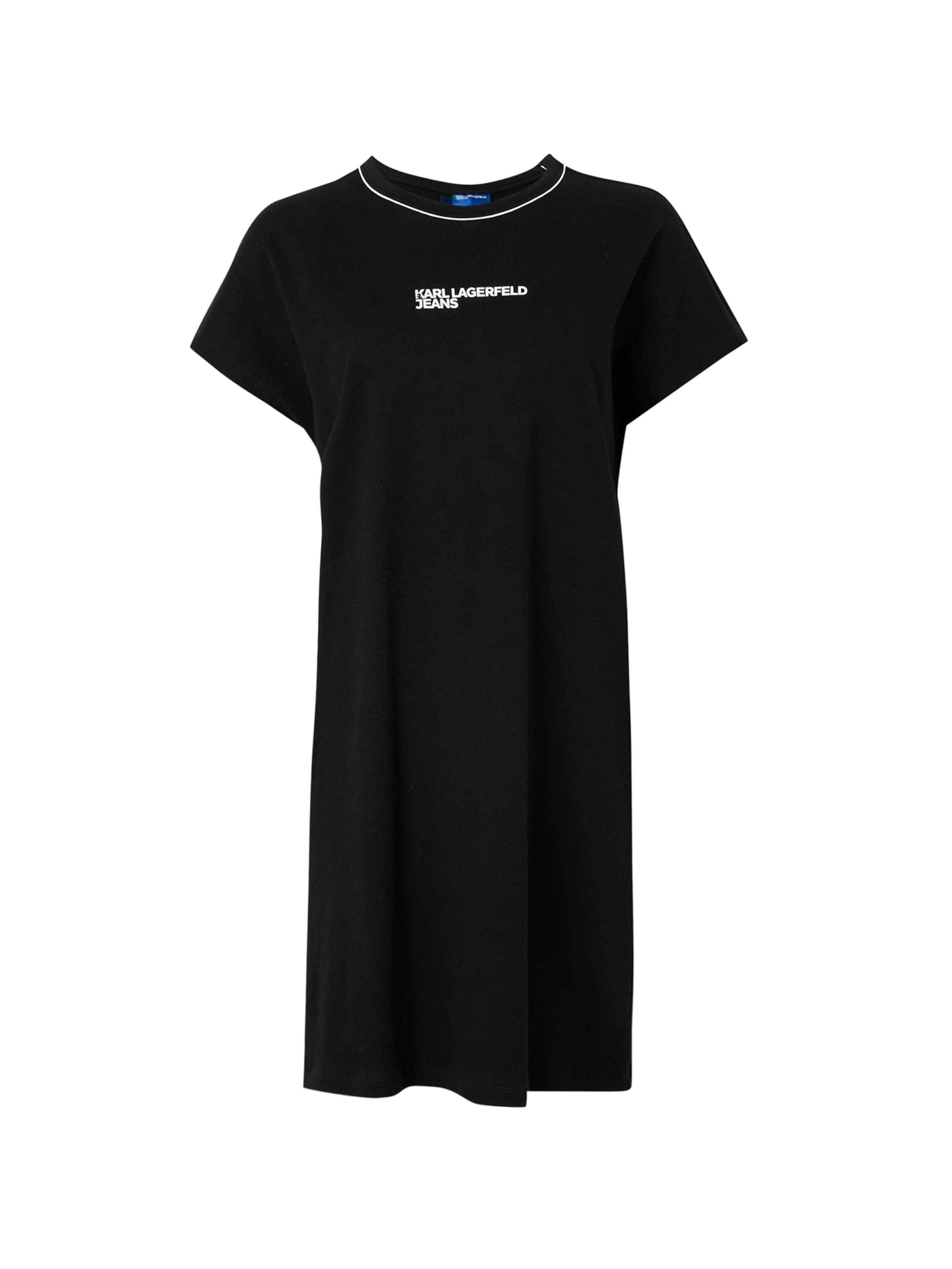 KARL LAGERFELD JEANS Šaty - černá / bílá, Produkt