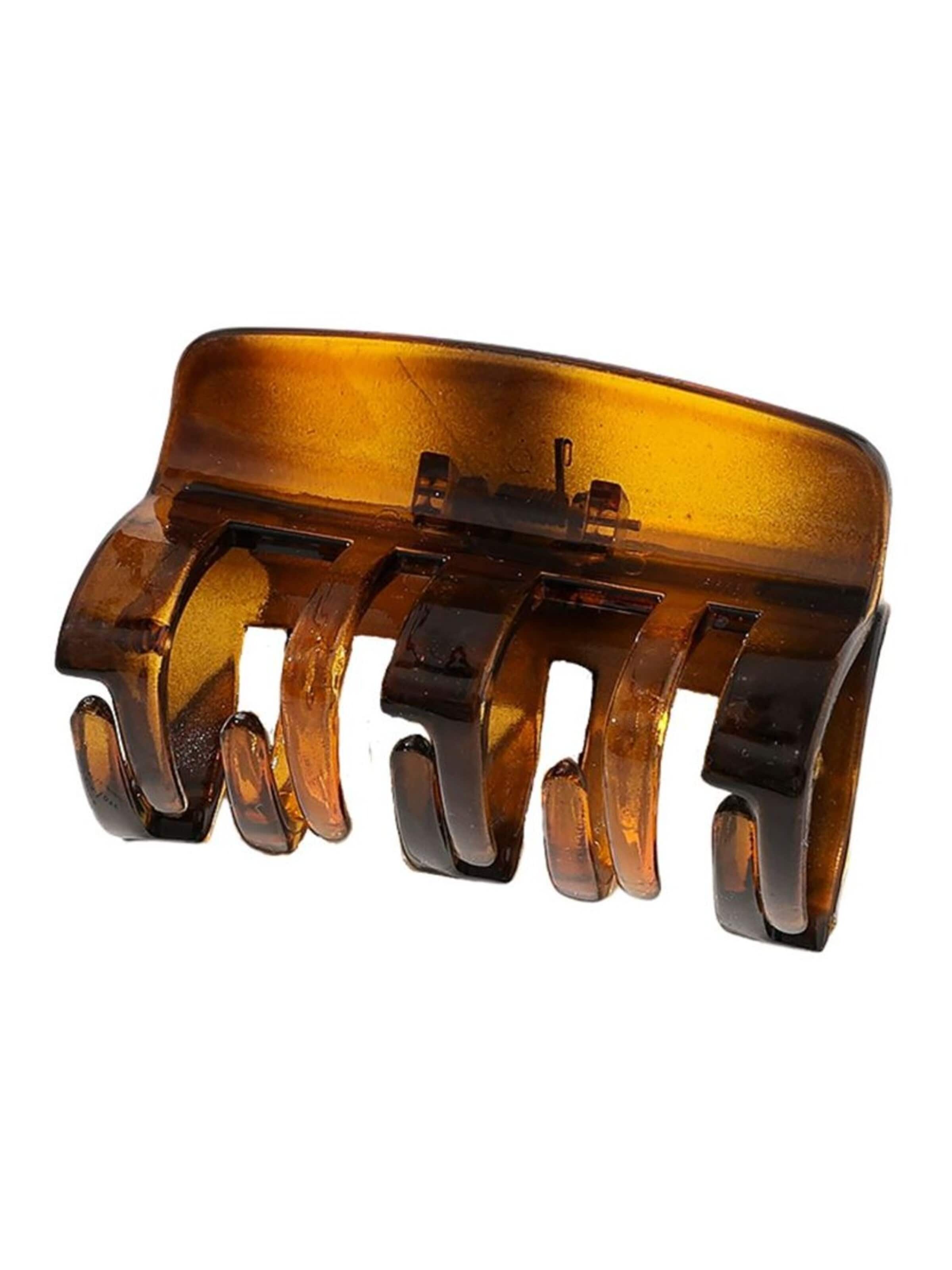 Ornement pour cheveux 'SOHO Baix Hair Clip - Brown Ombre' soho Hair accesoires en transparent