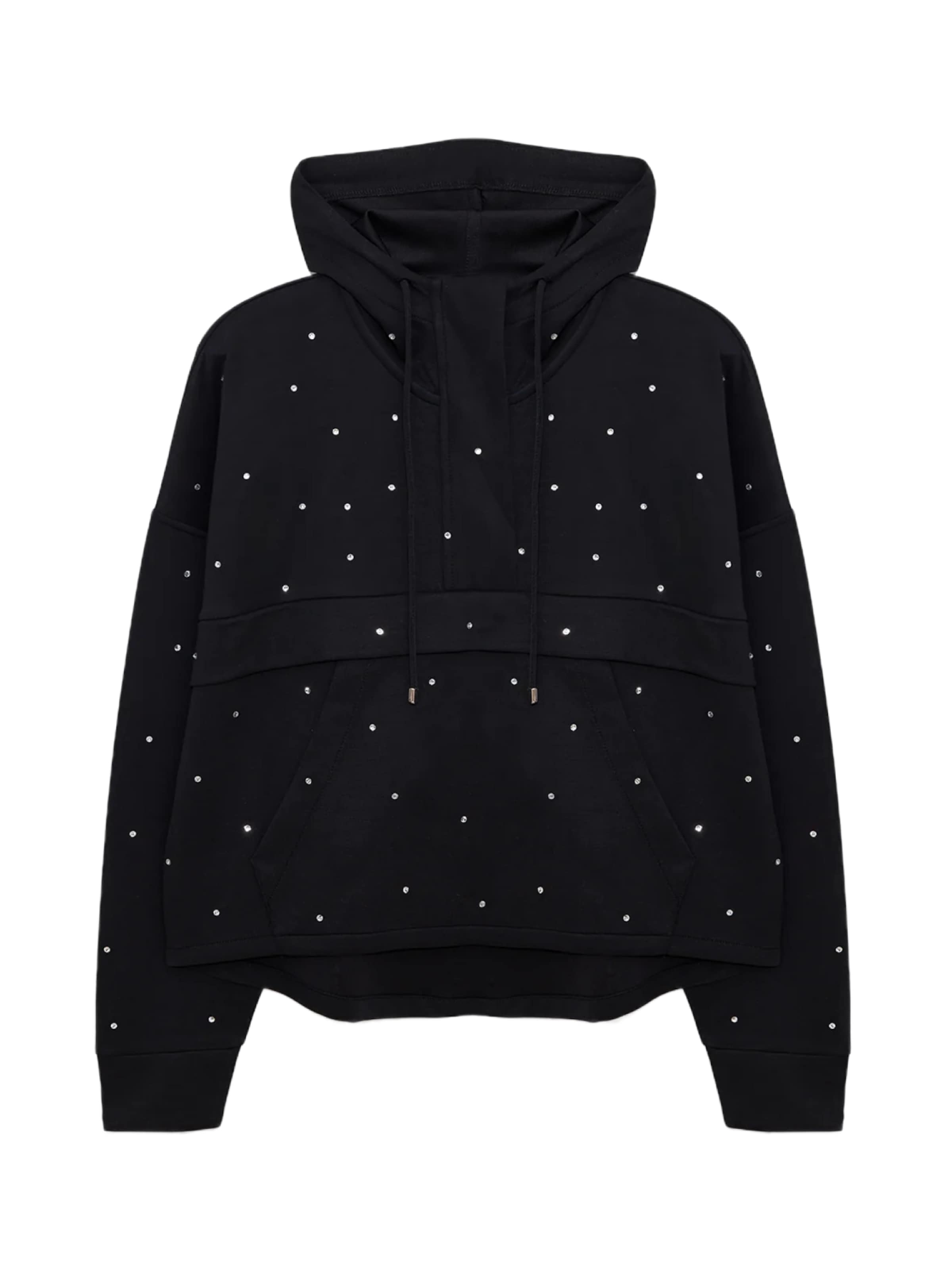 No Matter What Sweatshirt in Schwarz: Vorderseite