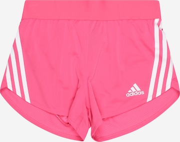 ADIDAS PERFORMANCE Sports trousers in Pink: front