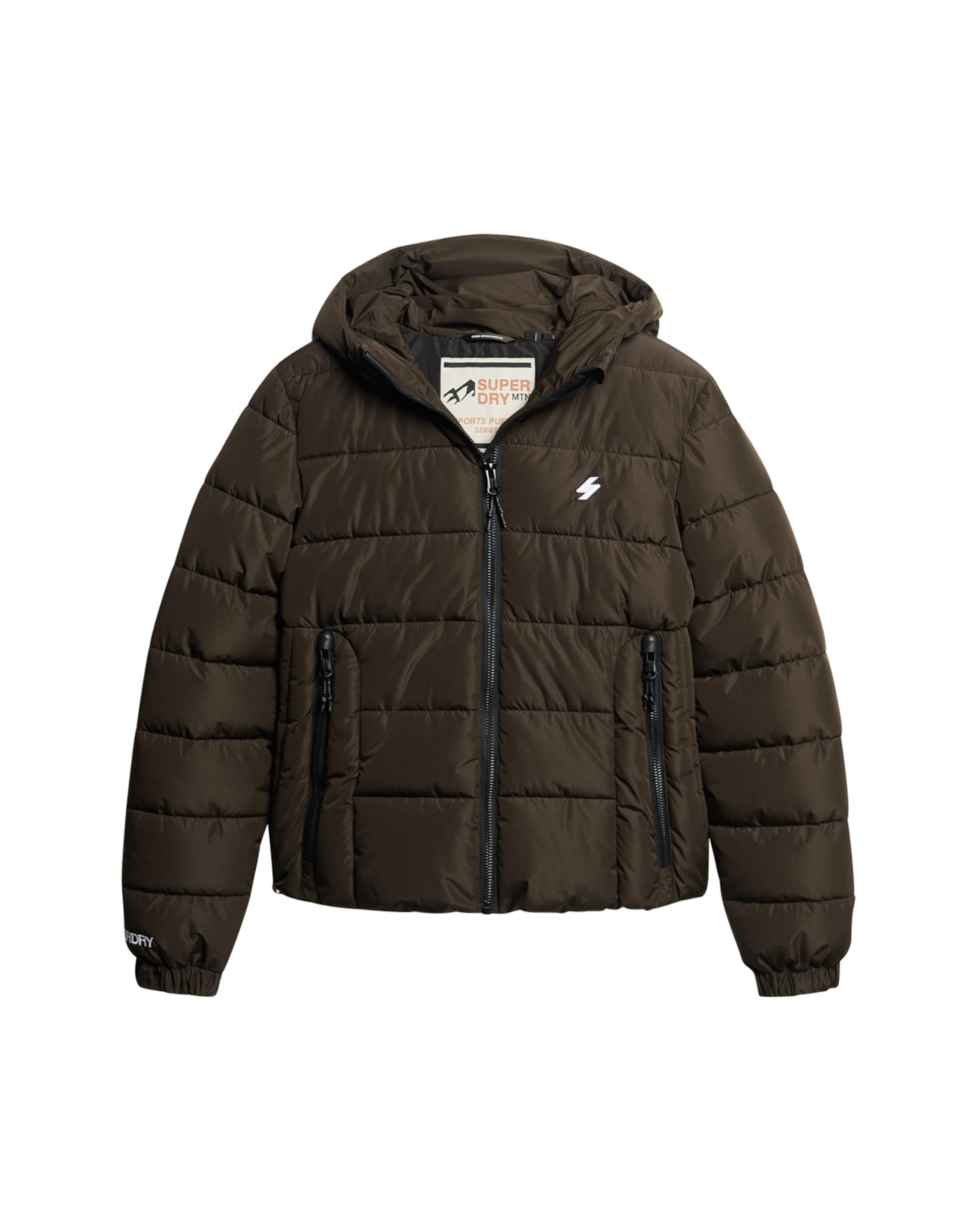 Superdry Overgangsjakke 'Spirit' i brun: forside