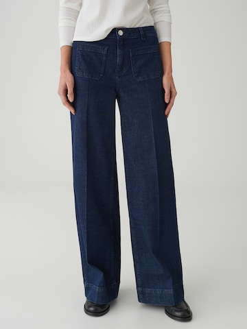 OPUS Voľný strih Džínsy 'Miva Authentic' - Modrá: predná strana