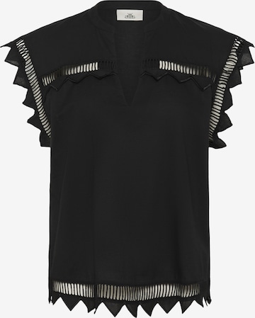 Chemisier 'Ommi' KAREN BY SIMONSEN en noir : devant