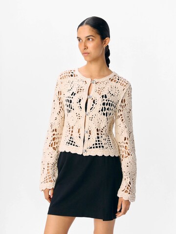 OBJECT Cardigan i hvid: forside