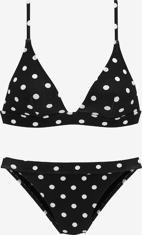 LASCANA Bikini in Zwart: voorkant