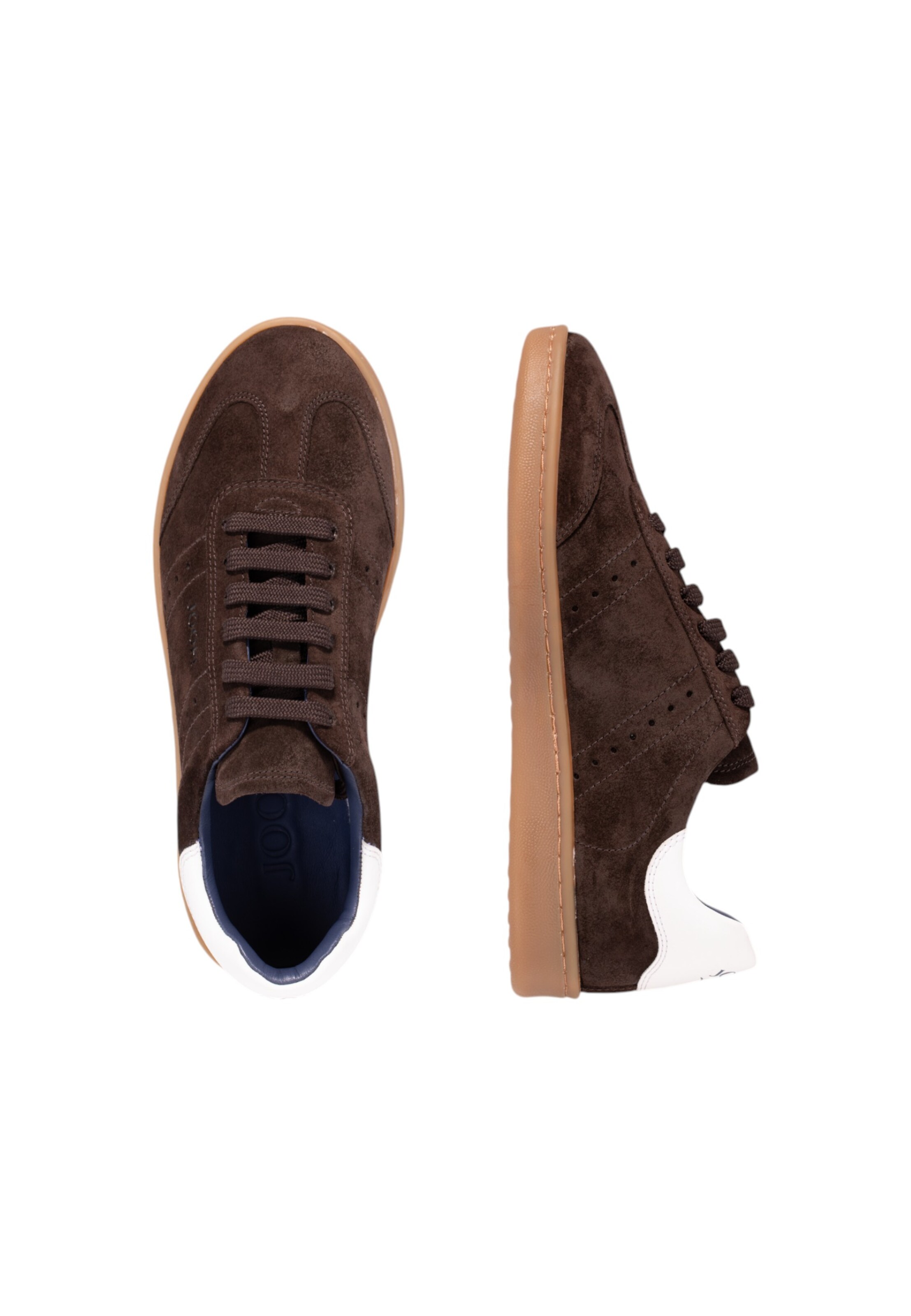 JOOP! Sneaker 'Velluto Isa' in Braun