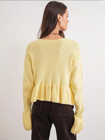 Pull-over 'Pullover' MixRay en jaune