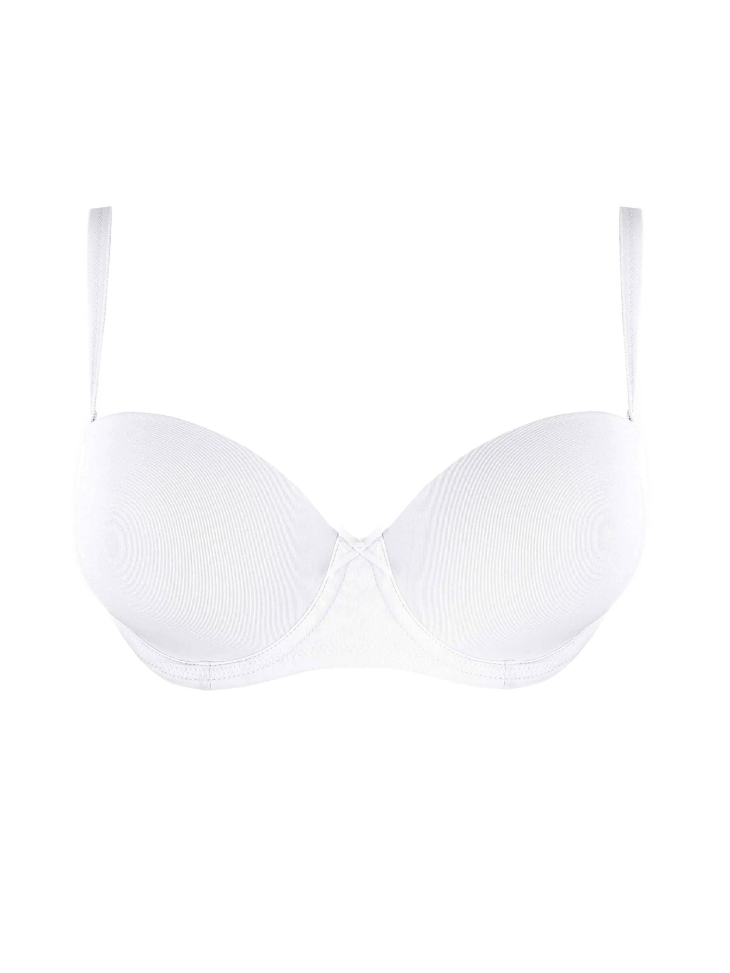 Henderson Push-up Bra in White: front